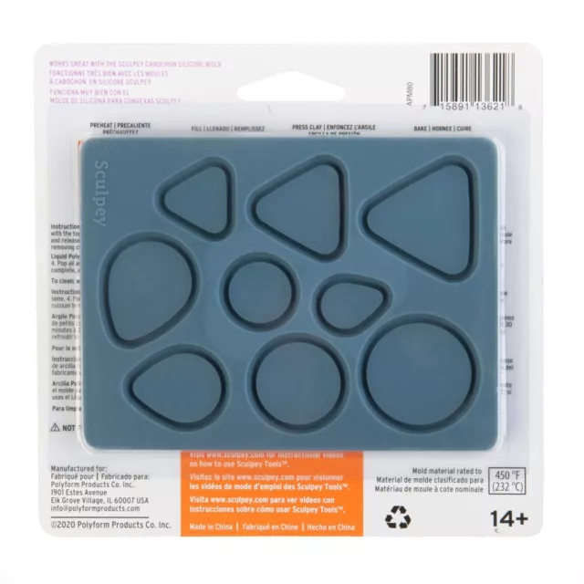Sculpey Silicone Bakeable Mold Bezel