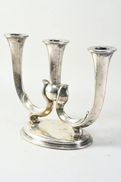 Kerzenständer 5-armig Kerzenleuchter 64 Cm Silber Metall Kandelaber P 010745438519