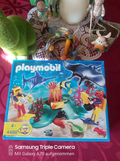 Playmobil 4488 ,Taucher im Tropenriff , Unterwasserwelt Meer , Neu