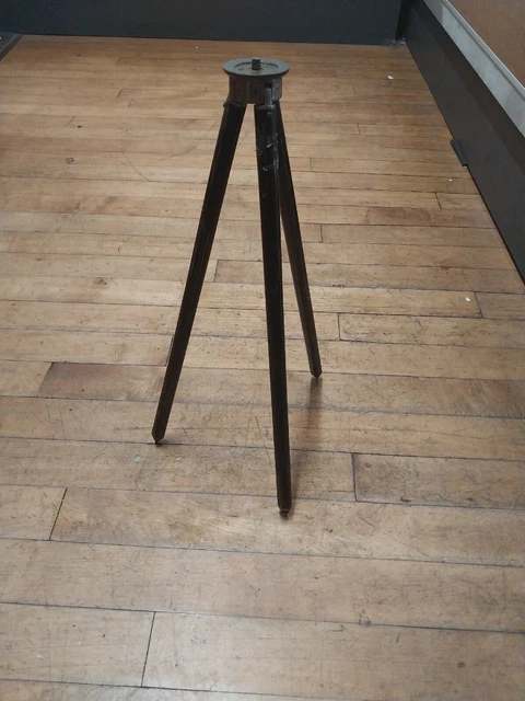Rare Vintage ICA (Pre-ZEISS Ikon) Telescoping Metal Tripod 50 "