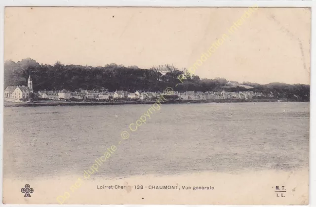 CPA 41150 Chaumont On Loire View General Edit Clover Cccc