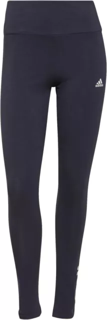 adidas Women's Essentials High-Waisted Logo Leggings Tights - Size XS - H07781