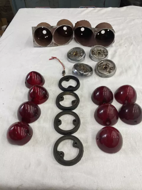 1954 Buick Tail Lights Genuine Guide R4-54 Frenched Custom Parts Hot Rod Scta