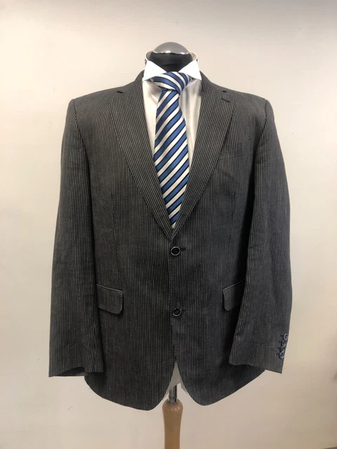 Bogart Suit Jacket/Blazer Linen Blend 42R Excellent Condition