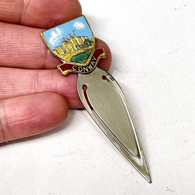 Conway Wales Book Page Mark Bookmark