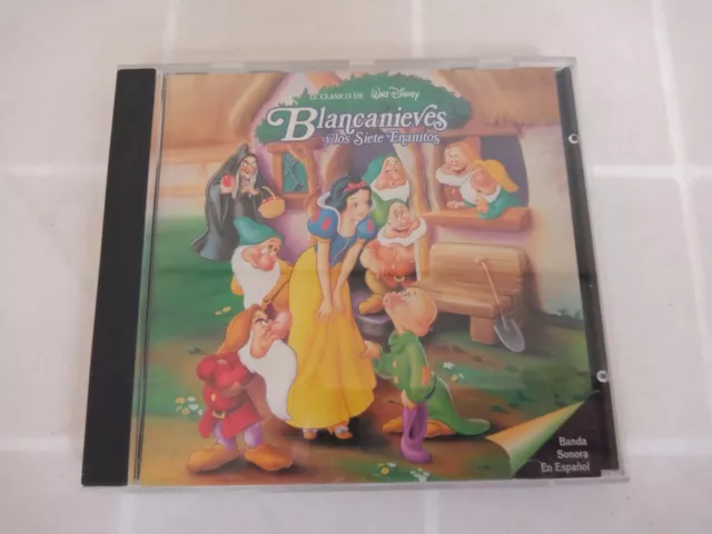 Blancanieves Y Los Siete Enanitos Banda Sonora En Español CD 1994 SPAIN Disney