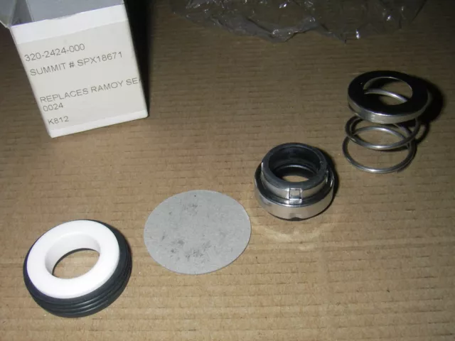 NEW: Summit Pumps SPX-18671 Mechanical Seal. 1.25" bore x 5/8" shaft.