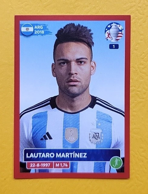 Maillot Argentine Adidas Lautaro Martinez - Finale Copa America 2024 - Bleu Taille M