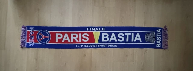 ECHARPE U.S.J CARQUEFOU PARIS PSG 1/4 deFinale Coupe de France 2008 scarf EUR 18,90 - FR