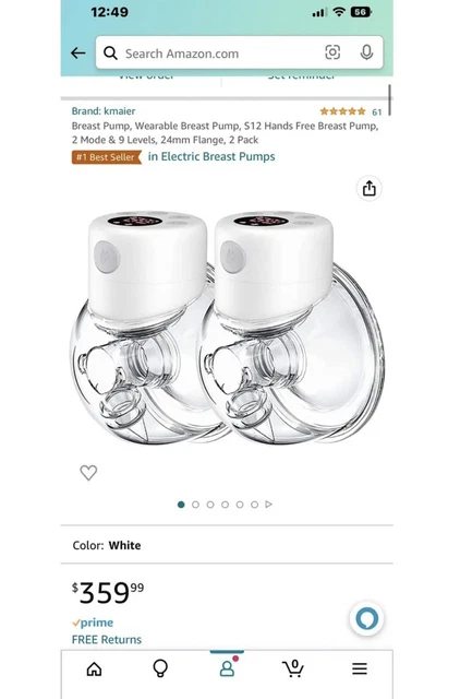 Kmaier breast pump electric double