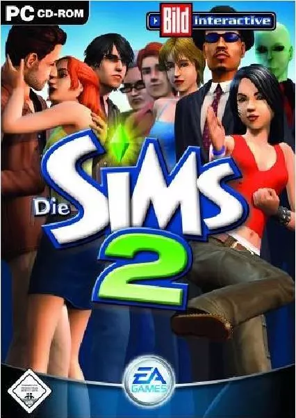 Die Sims 2 für PC  Box mit 4 CD-ROM Hauptspiel Basisspiel Grundspiel Simulation