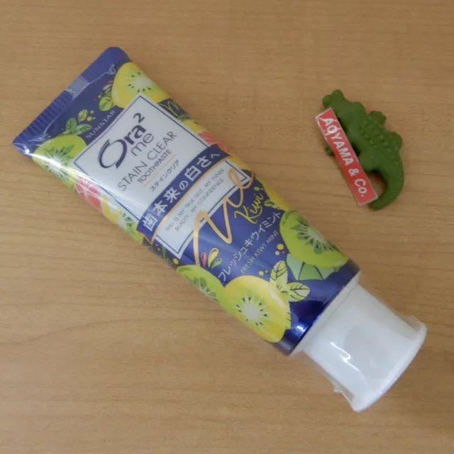 Sunstar Japan Ora2 me Stain Clear Toothpaste Fresh Kiwi Mint 130g