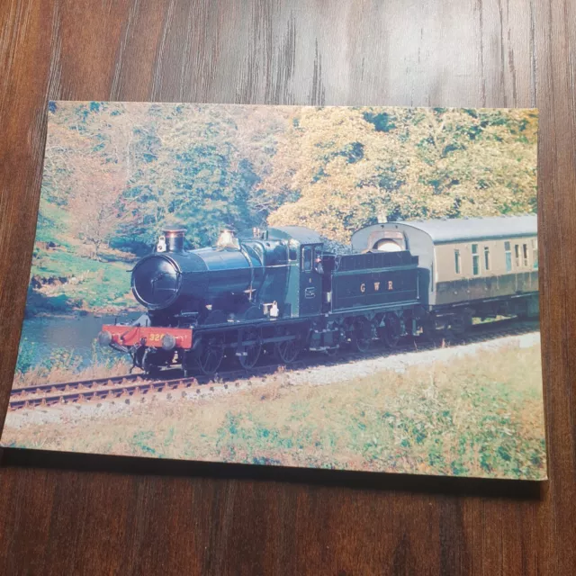 Vintage Postcard 3205 South Devon Railway 0-6-0 Tender Engine Buckfastleigh