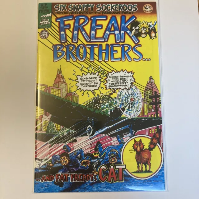 Underground Classics 1 The Fabulous Furry Freak Brothers Rip Off Press Near  Mint  Comic Books - Modern Age, Rip Off Press, Fabulous Furry Freak  Brot / HipComic