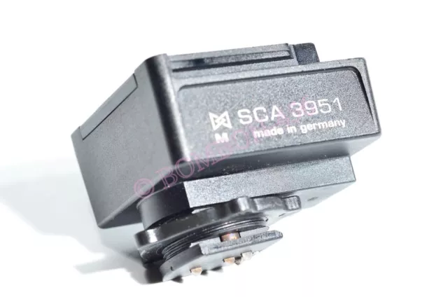 Mamiya SCA 3951 M TTL Flash Adapter W Metz Flashes With The 645AF-Germany. XLNT