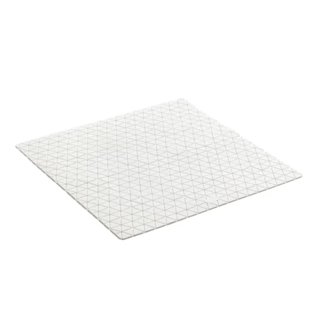 Tappeto Diamond 54X54 Bianco