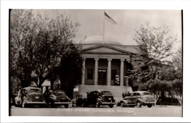 Court House, LOVELOCK Nevada Real Photo Postcard