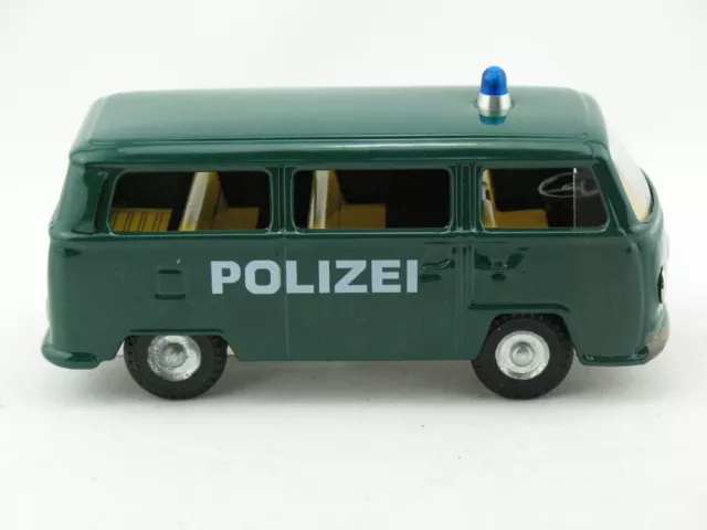 Blechspielzeug - VW Bus POLIZEI CKO Replica von KOVAP 0632