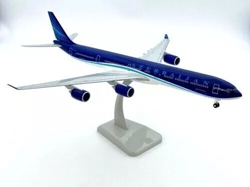 Azerbaijan Airlines Airbus A340-600 1/200 scale desk model NEW Hogan