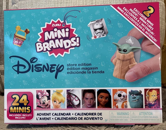 ZURU MINI BRANDS Disney Store Edition Advent Calendar 24 Mini Pieces £ ZURU MINI BRANDS Disney Store Edition Advent Calendar 24 Mini Pieces £