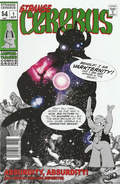 Strange Cerebus #1 (2017) Dave Sim - Eternity Steranko Tales Homage