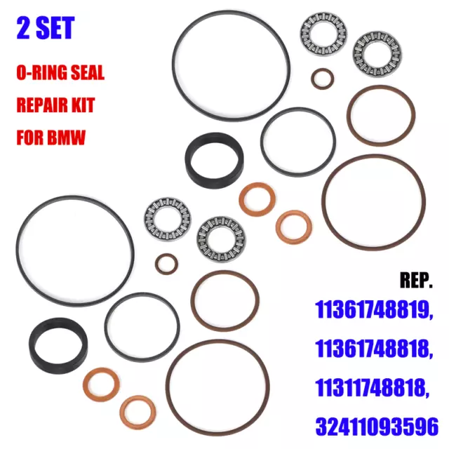 Dual VANOS O-Ring Seal Repair Kit for BMW E46 M52tu M54 e39 e60 e65 Z34 X3 X5