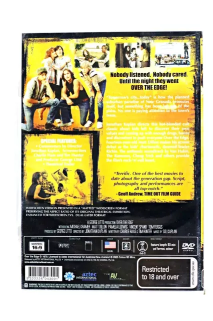 Over the Edge DVD (1979) 2