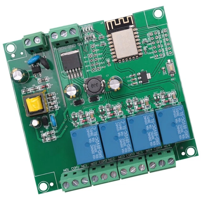 ESP8266 Wireless WIFI 4 Channel Relay Module ESP-12F Wifi Development Board for
