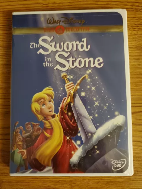 Walt Disney The Sword in the Stone DVD 2001 Gold Collection Edition NEW Sealed