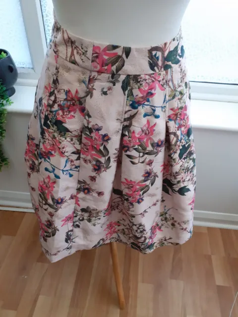 Ted Baker floral skirt summer mini skirt size 1 new without tags