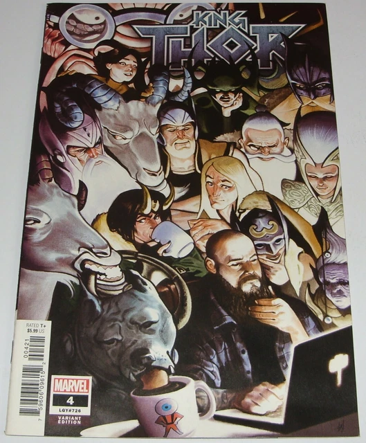 King Thor No 4 Marvel Comic LTD Variant Edition From February 2020 Jason Aaron