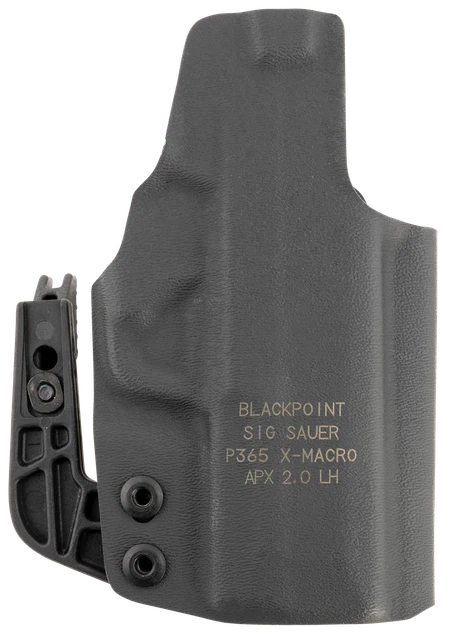 Blackpoint Tactical 8901259 Black Left-Handed Holster for Sig P365 X-Macro