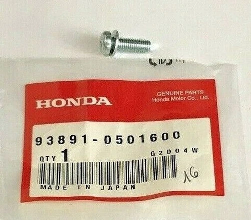 Vigne Avec Rondelle - Screw-Washer - Honda NOS : 93891-0501600