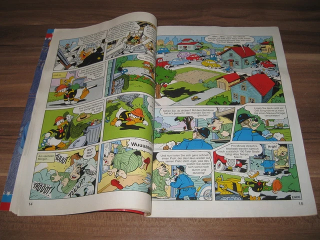Micky Maus 1996 Nr. 24 Beilage T-Shirt Bügelbild ua Ehapa Comic Heft Z2 3