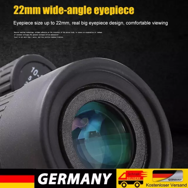 10-30X50 Zoom Monocular Waterproof HD Optic Scope Pocket Telescope (A)