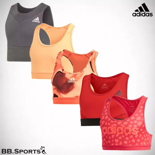 ORIGINALE reggiseno sportivo adidas età superiore 4-5-6-7-8-9-10-11-12-13-14-15 anni ragazze tecnologia