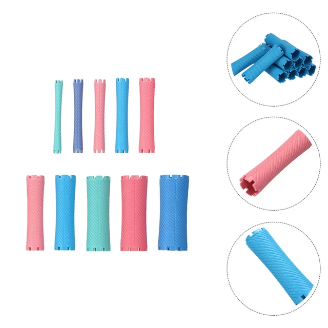 100 Pcs Short Curlers Rod Hairdressing Perm Tools Perm Stick Ar Multitool Set