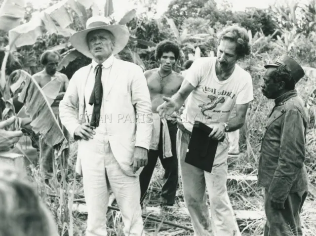 Director Werner Herzog Klaus Kinski Fitzcarraldo 1982 Vintage Photo Original