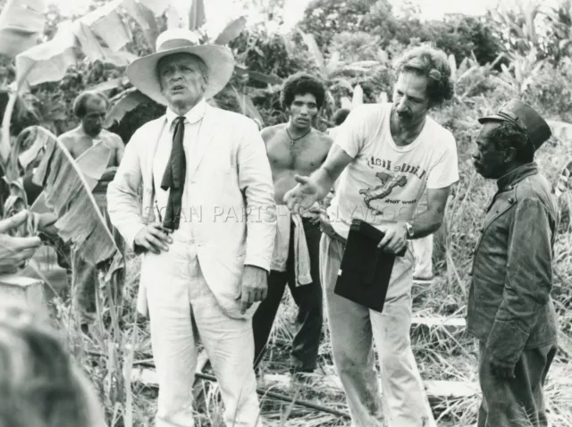 Director Werner Herzog Klaus Kinski Fitzcarraldo 1982 Vintage Photo Original