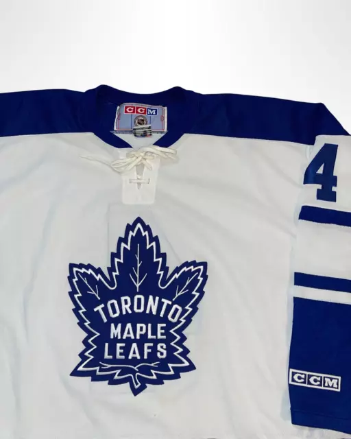 Vintage 00's Tomas Kaberle Toronto Maple Leafs CCM NHL Hockey Jersey Size XL
