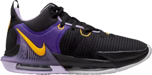 Nike LeBron Witness 7 Black/Purple Lakers James 2023 Basketball Shoes All NEW