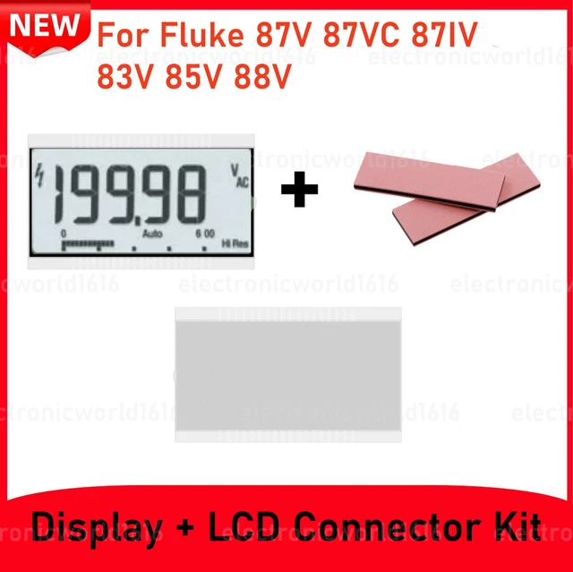 Per Fluke 87V 87VC 87IV 83V 85V 88V parti schermo LCD multimetri digitali nuovi