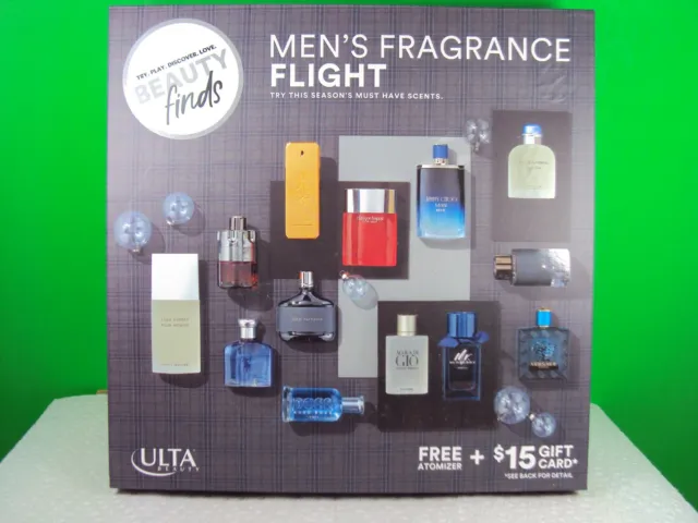 ULTA BEAUTY FINDS MENS FRAGRANCE FLIGHT 13PC Sample Vials Fragrance Gift  NEW A37 $63.99 - PicClick