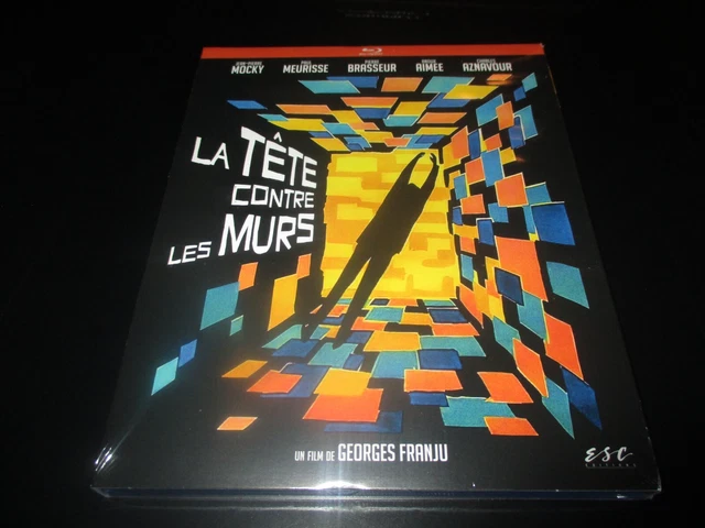 BLU-RAY NEUF "LA TETE CONTRE LES MURS" Jean-Pierre MOCKY, Charles AZNAVOUR