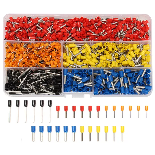 120X TERMINAUX FEMELLE MÂLE COSSES ISOLÉES CONNECTEUR ÉLECTRIQUE 2.8-6.3MM  KIT