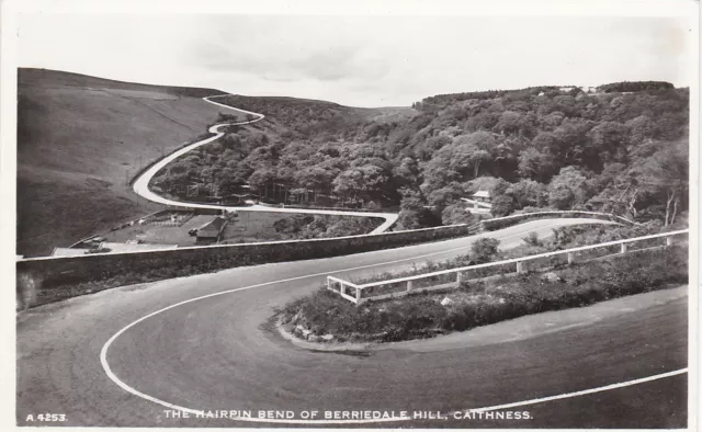 The Hairpin Bend & Hill, BERRIEDALE, Caithness RP