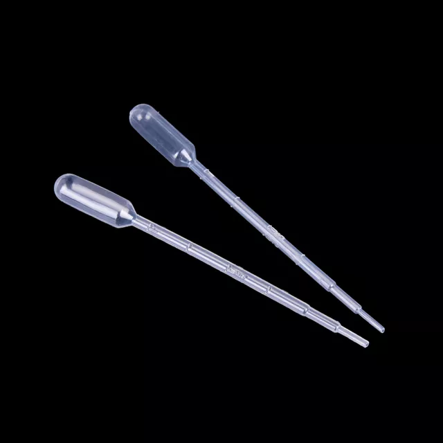 100PCS 1ml Disposable Polyethylene Eye Dropper Set Transfer Graduated Pipe.zy