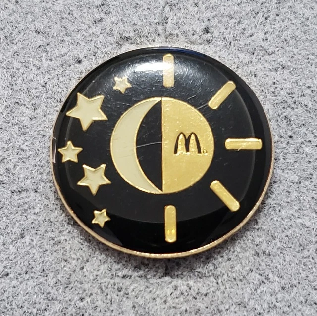 2006 McDonald's Sun Moon Stars Hat Lapel Pin