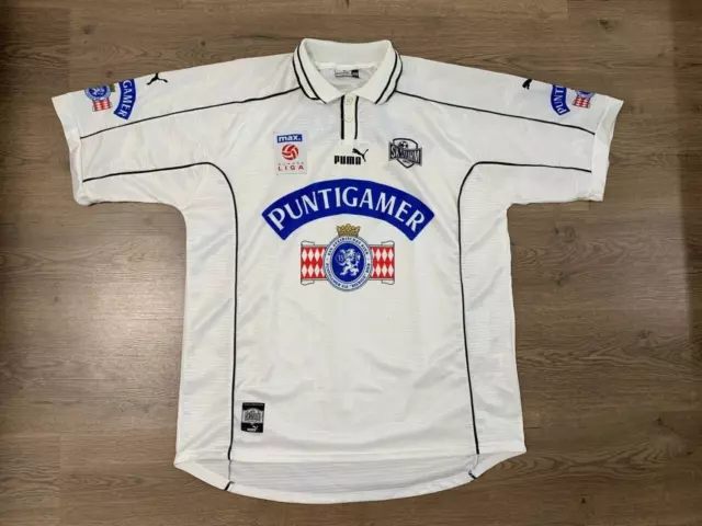 Sk Sturm Graz Austria 1999/2000 Home Football Shirt Jersey Trikot Size Xxl Puma