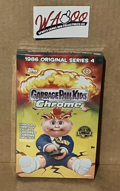 2021 Topps Garbage Pail Kids Chrome Series 4 Hobby Box Factory Sealed Case Fresh